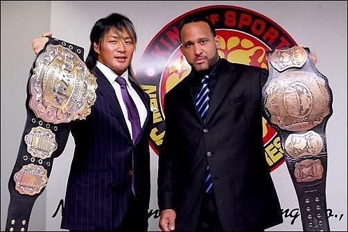 MVP was the first-ever IWGP Intercontinental Champion